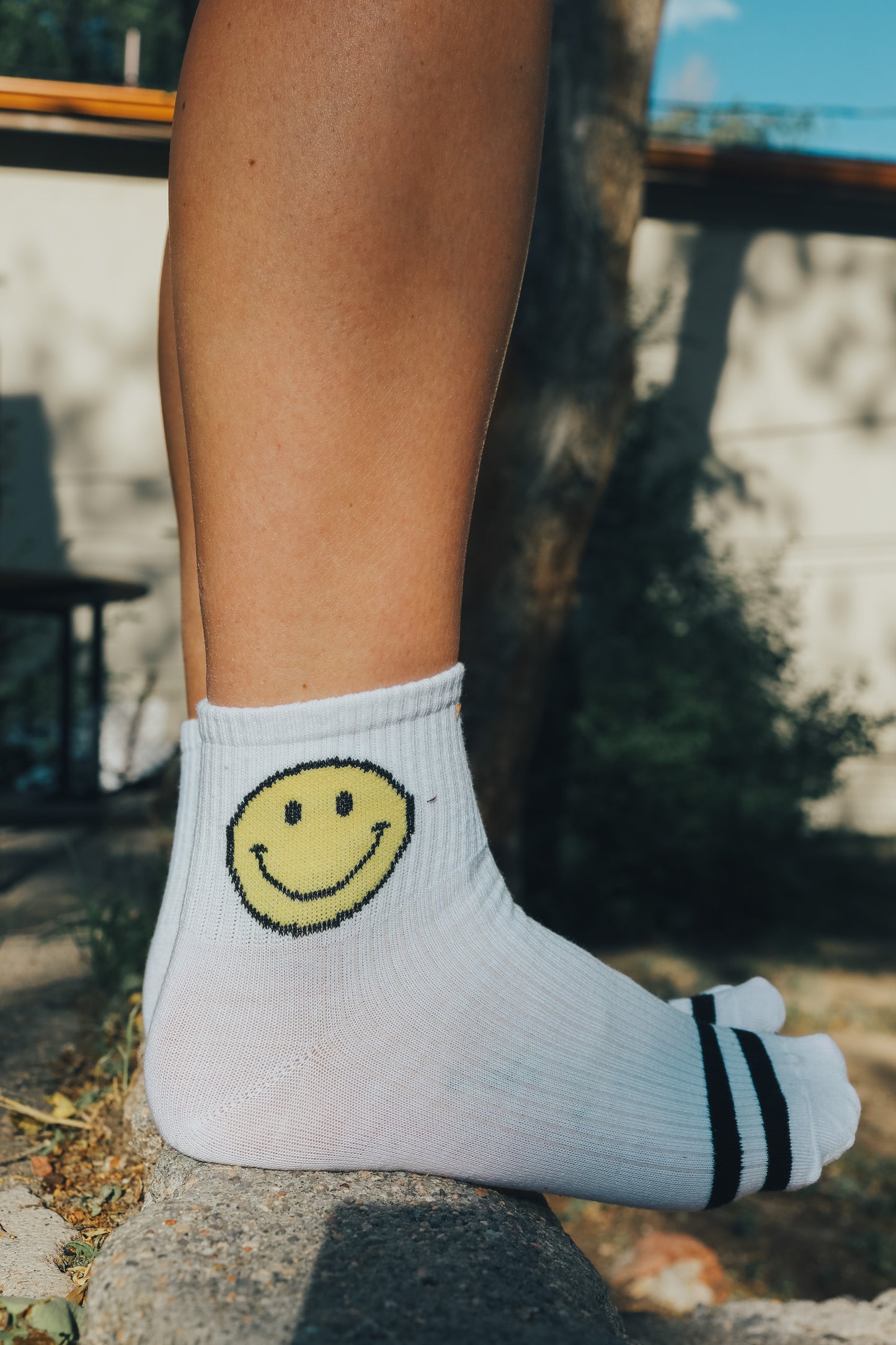 Simple Smiley Socks. Happy Socks.