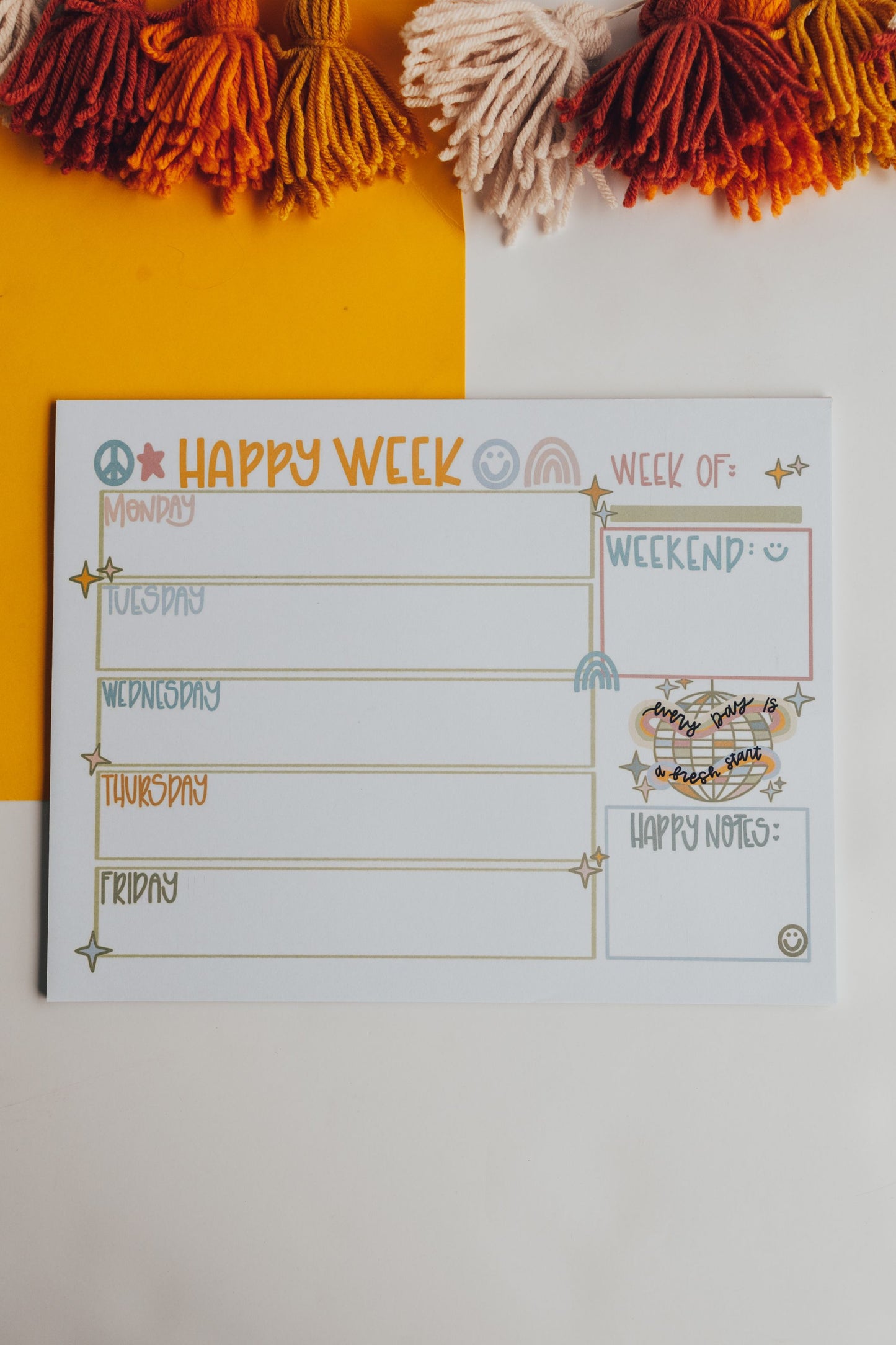 Happy Weekly Planner!